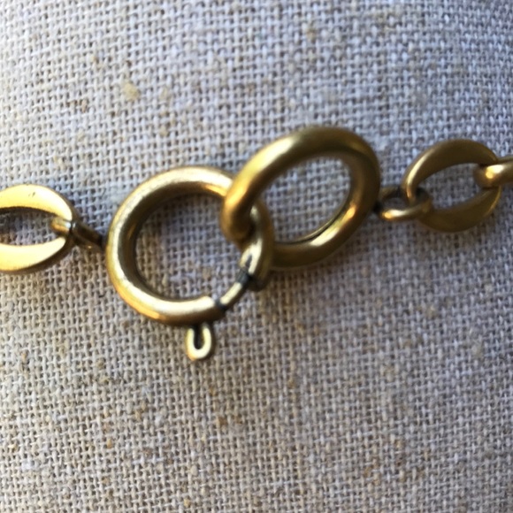 NIB Stella & Dot Eye Candy Necklace Pink Gold - Picture 3 of 3